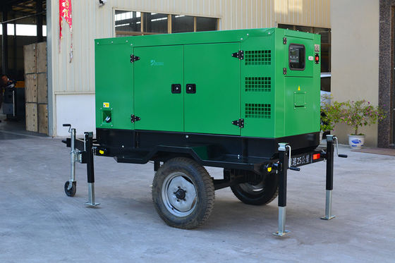 20KW zur mobilen Genset Trailer Diesel Generator For Überdachung 400KW Ausgangs