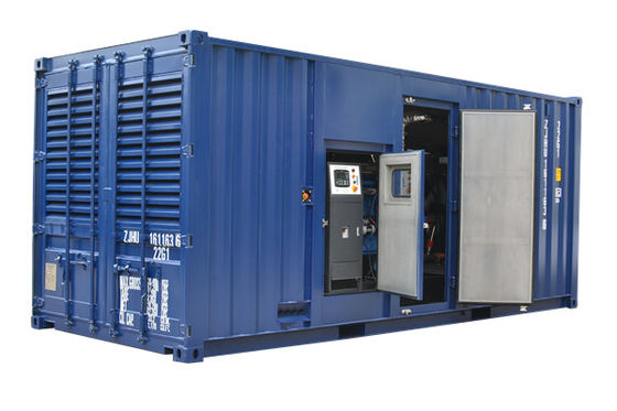 1250KVA Perkins Silent Diesel Generator 50hz 1500rpm für Industrie-Bank