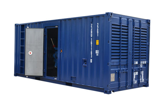 1250KVA Perkins Silent Diesel Generator 50hz 1500rpm für Industrie-Bank