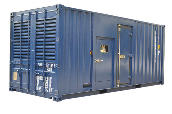 1250KVA Perkins Silent Diesel Generator 50hz 1500rpm für Industrie-Bank