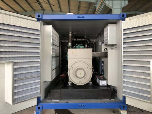 50hz Tiefseegenerator containerisiertes Genset des prüfer-1000kva Cummins