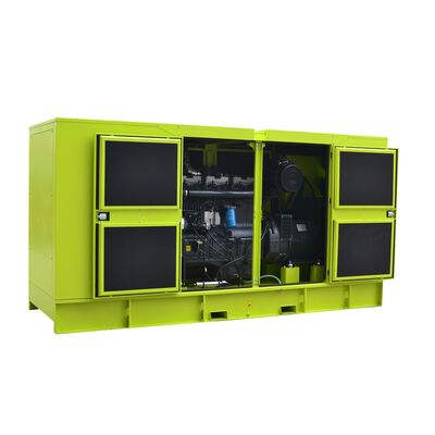 Schweigender Dieselgenerator 375kva Standby-Leistung 300kw 50 Hz Motor Modell DP126CB geeignet für Industrie und Handel