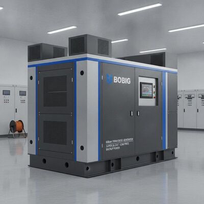 Bobig 650kW 700kW Dieselgeneratoren Schalldichte Stromgenerator Set Super leise Billig Dieselgeneratoren für Back-up-Leistung