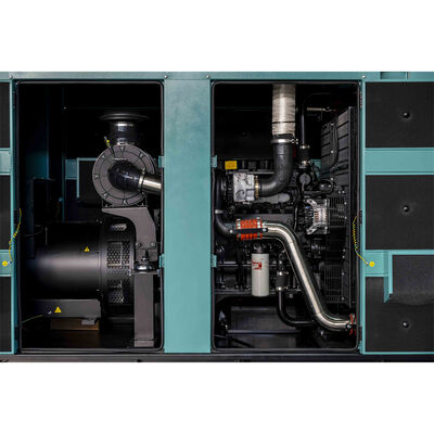 Robust Quiet Backup Power Generator Equipped with Automatic Start and Transfer Features Providing Power Backup Solutions