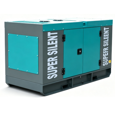 Double-sided Spray Painting for rust Prevention  220kW 275KVA Water-cooled Type Doosan Super Silent Diesel Generator Set
