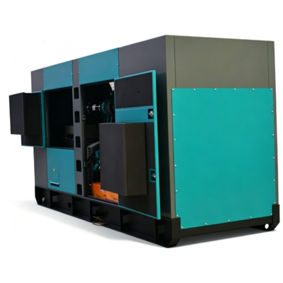 Low Noise Durable Customizable  Water-cooled Fuel Efficiently Doosan Engine Silent Diesel Generator Set 520kW 650KVA