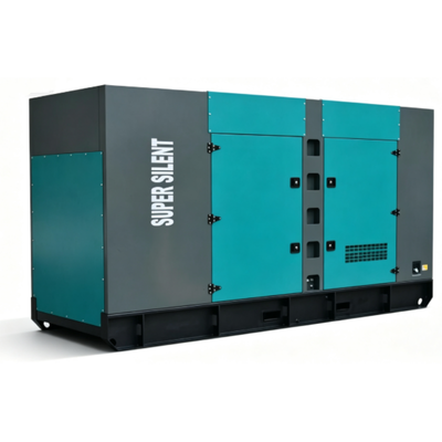 Low Noise Durable Customizable  Water-cooled Fuel Efficiently Doosan Engine Silent Diesel Generator Set 520kW 650KVA